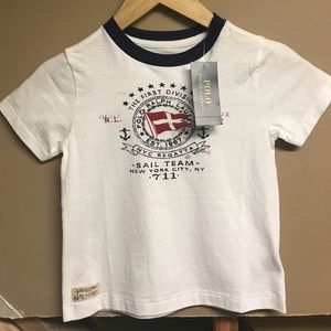 Polo Ralph Lauren T Shirt Size 2/2T Kids BRAND NEW